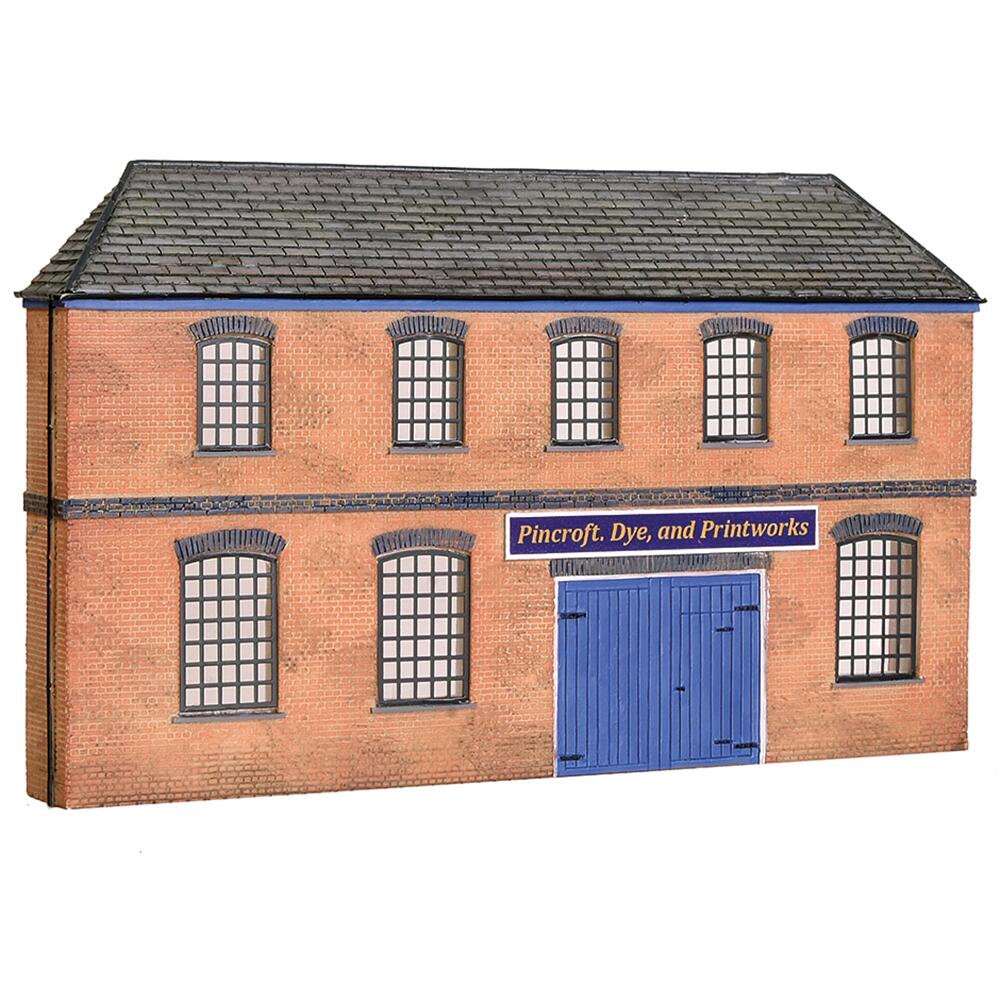 Low Relief Victorian Factory Front Low Relief Victorian Factory Front