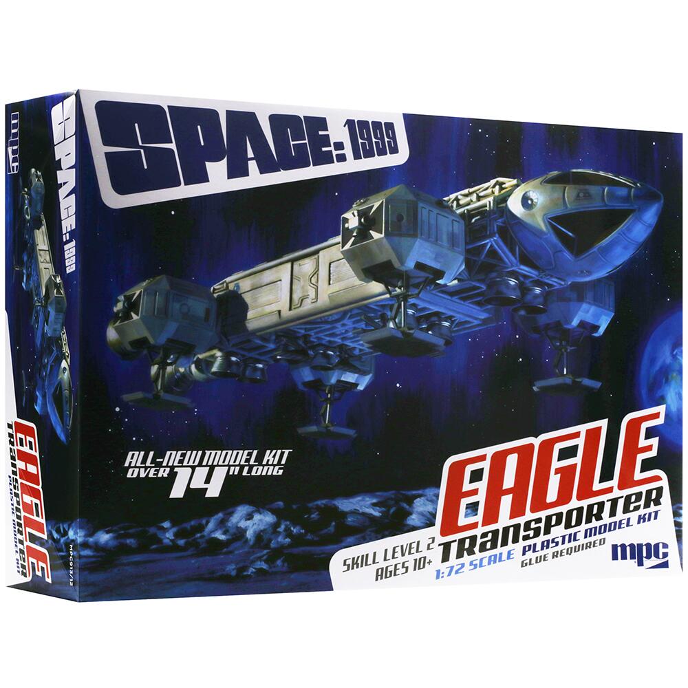 MPC Space:1999 Eagle Transporter 1:72 Scale Model Kit - 14 Inch Long Spaceship Replica