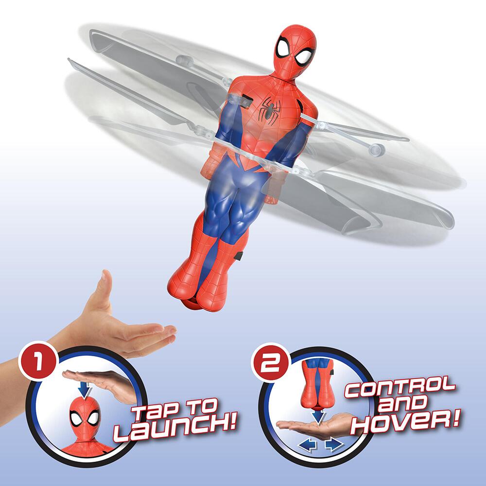 Flying Heroes Marvel Hover N Spin Spider Man Toy