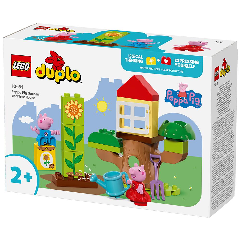 LEGO Duplo Peppa Pig Garden and Tree House Building Set 10431