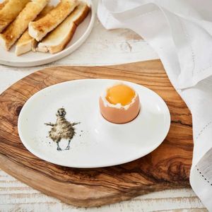 View 4 Royal Worcester Wrendale Designs Duckling Egg Saucer WN4088-XL