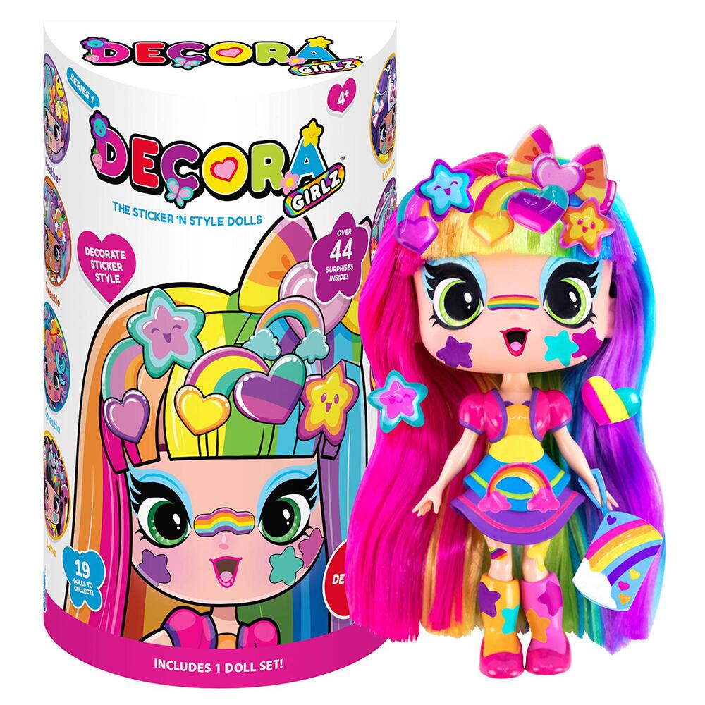 Decora Girlz Sticker 'n Style Doll Set Decora