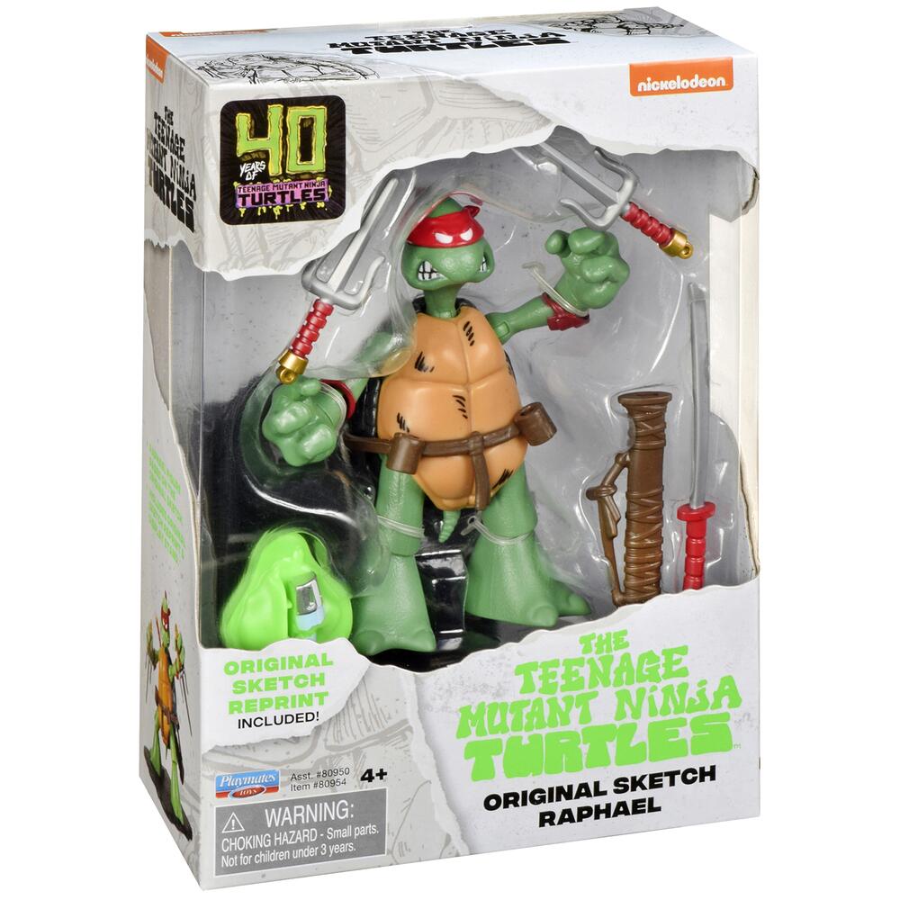 Teenage Mutant Ninja Turtles Original Sketch Action Figure RAPHAEL