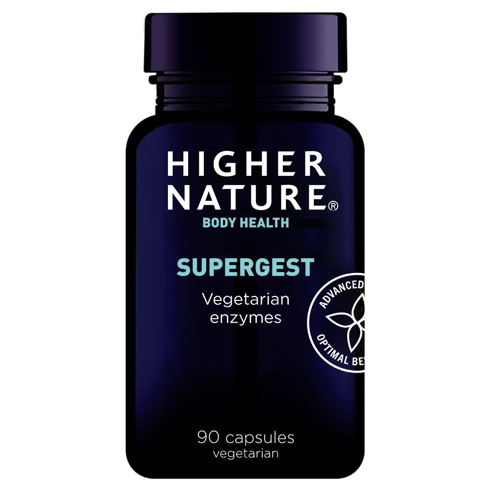 Higher Nature Supergest 90 vegetarian CAPSULES SUG090