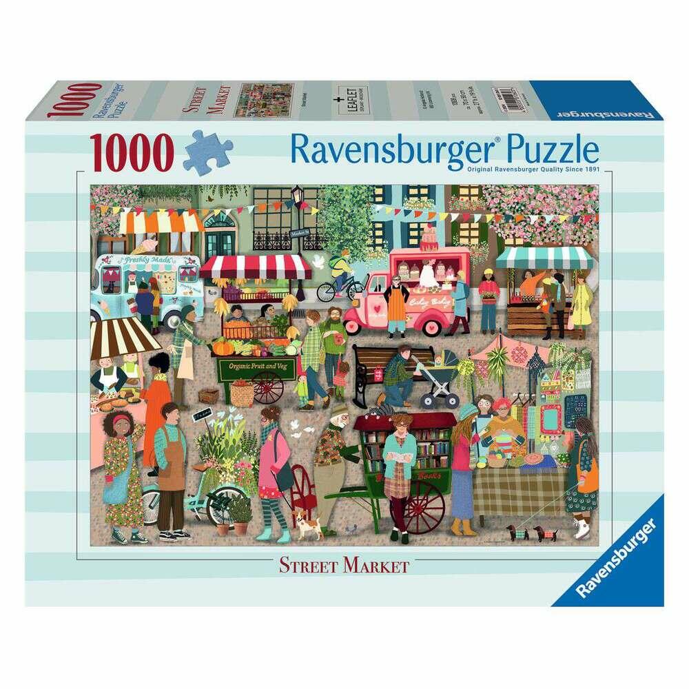 Ravensburger Street Market 1000 Piece Jigsaw Puzzle 12001260