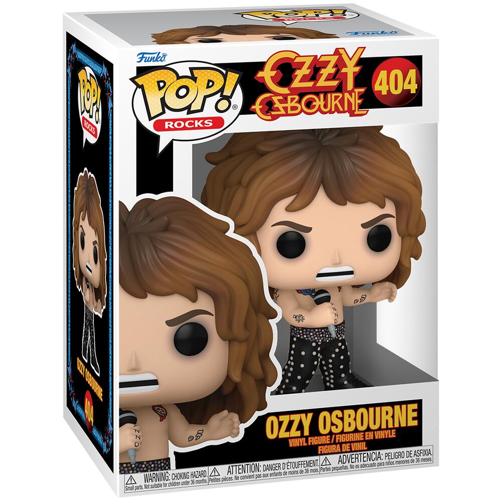 Funko POP! Rocks Ozzy Osbourne Shirtless 1989 Vinyl Figure 404