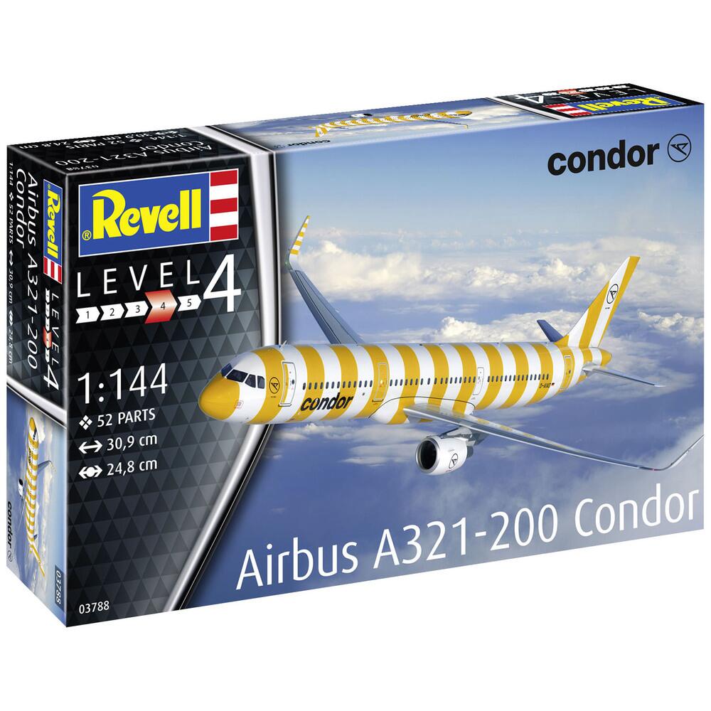 Revell Airbus A321-200 Condor Aircraft Model Kit Scale 1:144