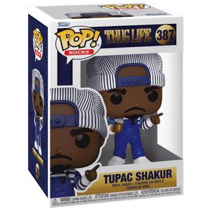 View 3 Funko POP! Rocks Thug Life TUPAC SHAKUR Collectable Vinyl Figure 387 75397