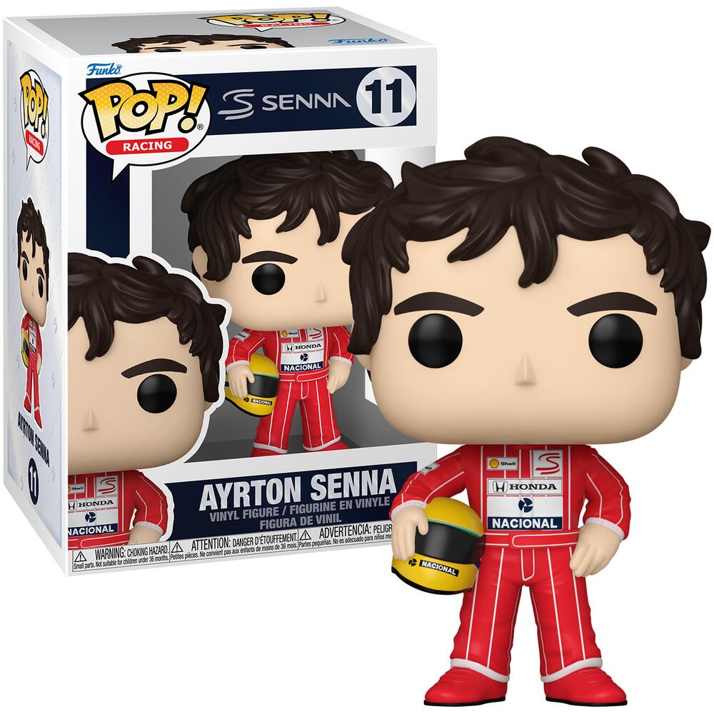 Funko POP! Racing Ayrton Senna Red Suit Vinyl Figure 11 86180