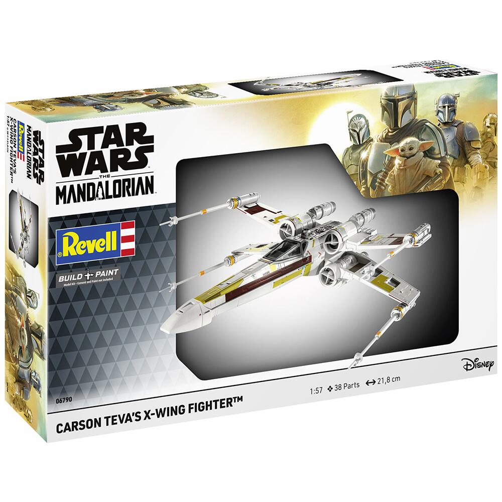 Revell Star Wars The Mandalorian Carson Teva's X-Wing Fighter Model Kit Scale 1:57 06790