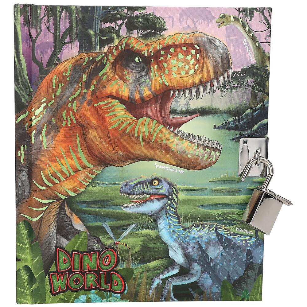 Depesche Dino World Diary with Padlock 13244_A