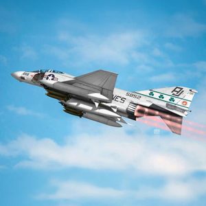 View 2 Academy US Marines F-4J Phantom II "Fighting Shamrocks" Model Kit Scale 1:48 12356