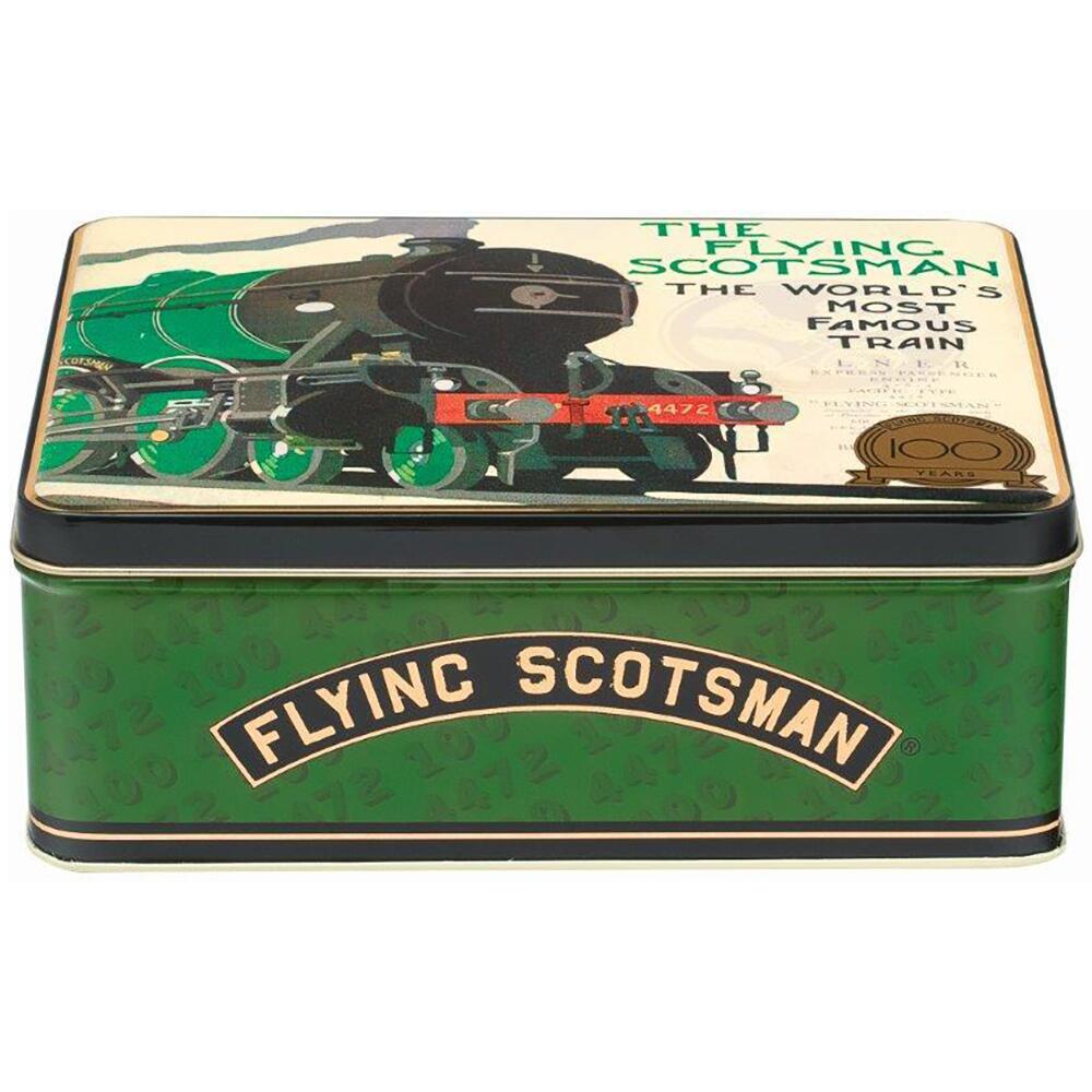Elite Gift Boxes Flying Scotsman Deep Rectangular Storage Tin FL2670