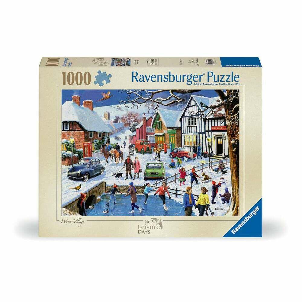 Ravensburger Leisure Days No.3  The Winter Village 1000 Piece 12000007