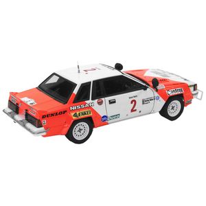View 3 Beemax Nissan 240 RS Rally Safari 1984 Model Kit Scale 1:24 BX24041