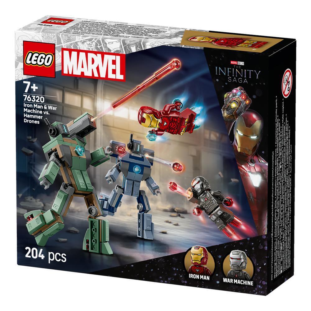 LEGO Marvel Iron Man & War Machine vs. Hammer Drones 6527606
