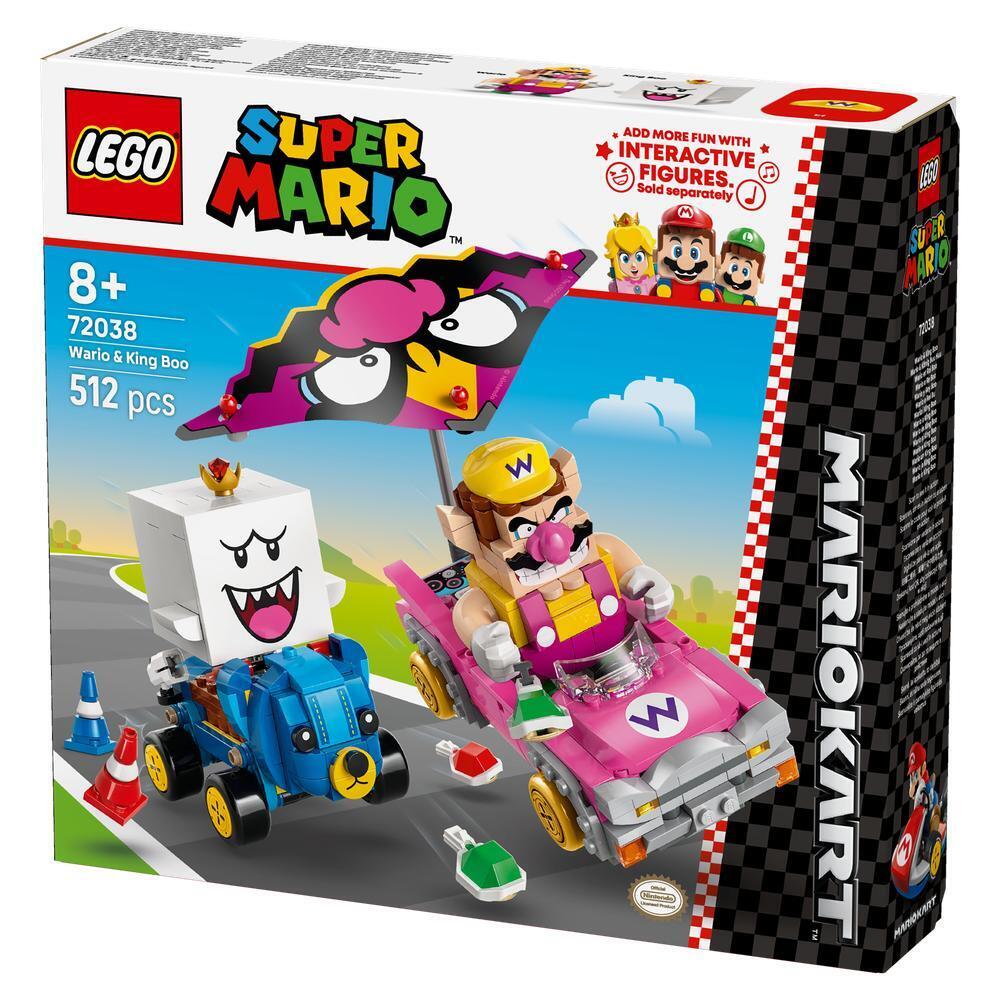 LEGO Super Mario: Mario Kart Wario & King Boo Set 72038 6526959