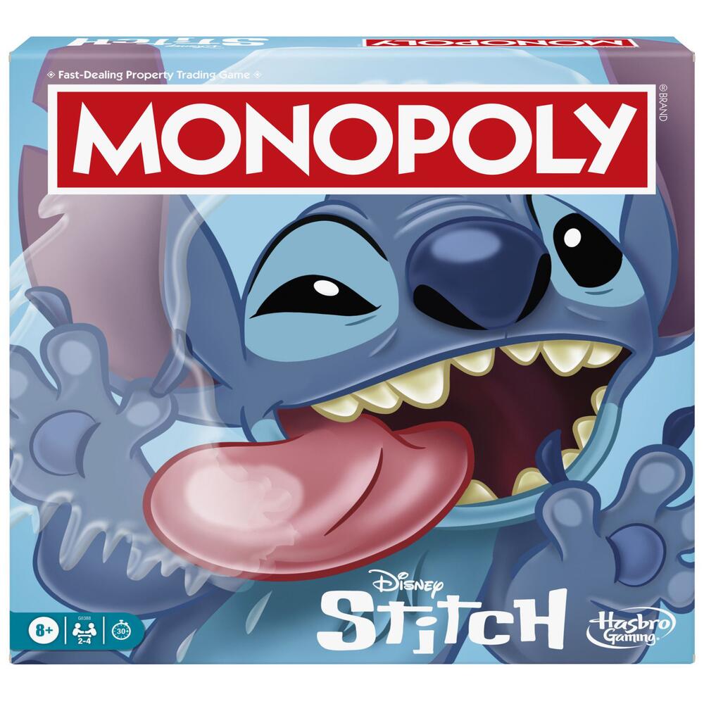 Hasbro Gaming Stitch Monopoly Board Game G0388