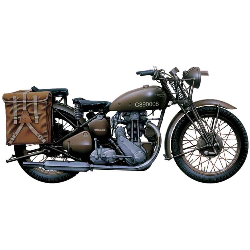 ITALERI Triumph 3HW 1:9 スケールモデルキット Italeri Triumph 3HW Motorcycle Model Kit Scale 1:9