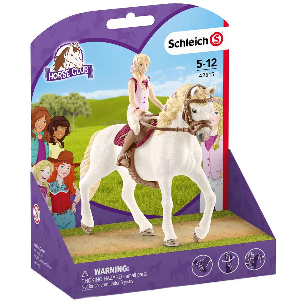 Silla De Montar Y Brida Schleich Horse Club Para Sofia & Blossom - Figura De Juguete Negro