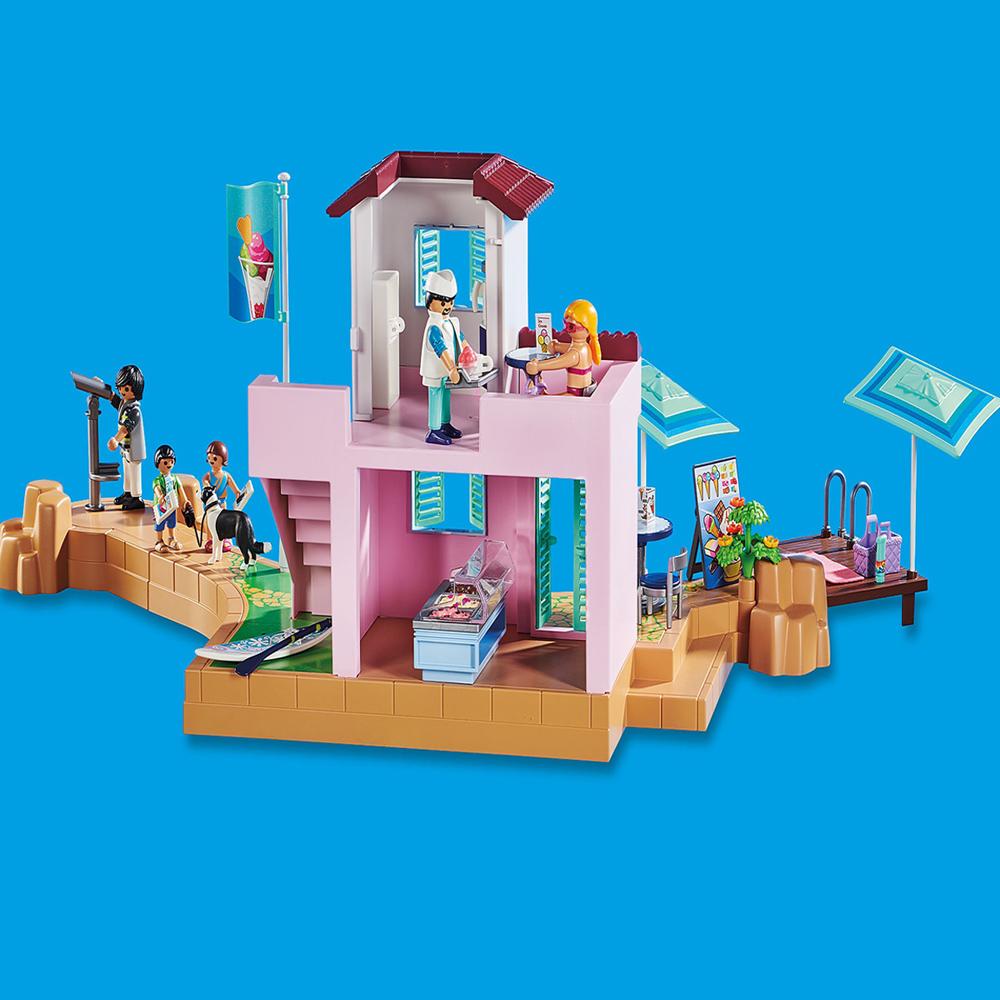 Playmobil Eisdiele am Hafen 70279, originalverpackt (Gebraucht) in Kernenried für CHF 32 - mit