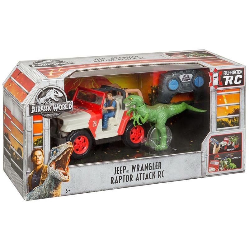 Jurassic World Jeep Wrangler Raptor Attack RC FNH12