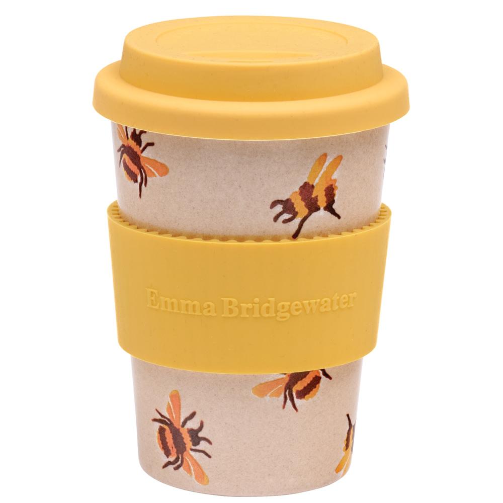Emma Bridgewater Bumblebee Rice Husk 400ml Travel Cup (BOXED) BEE6100