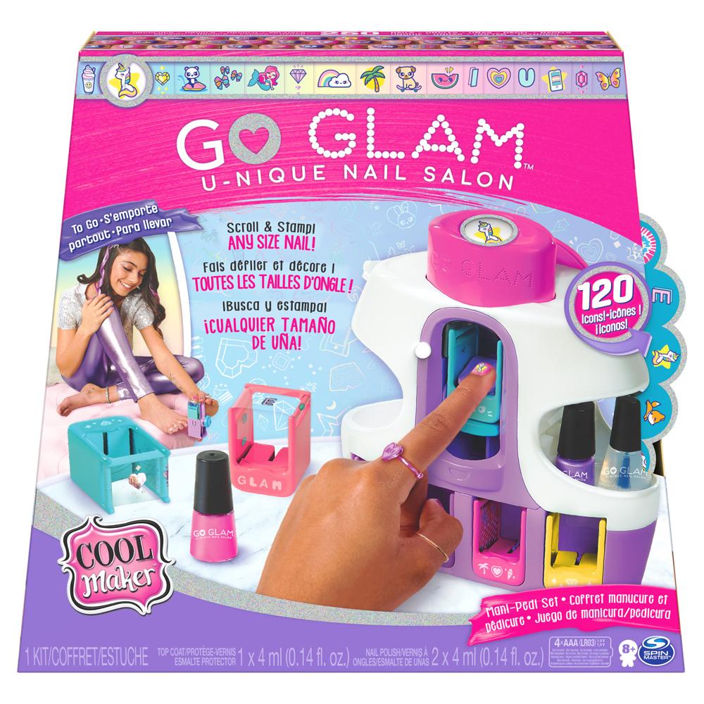 Cool Maker Go Glam Unique Nail Salon with Portable Stamper and Dryer for Ages 8+ 6061175