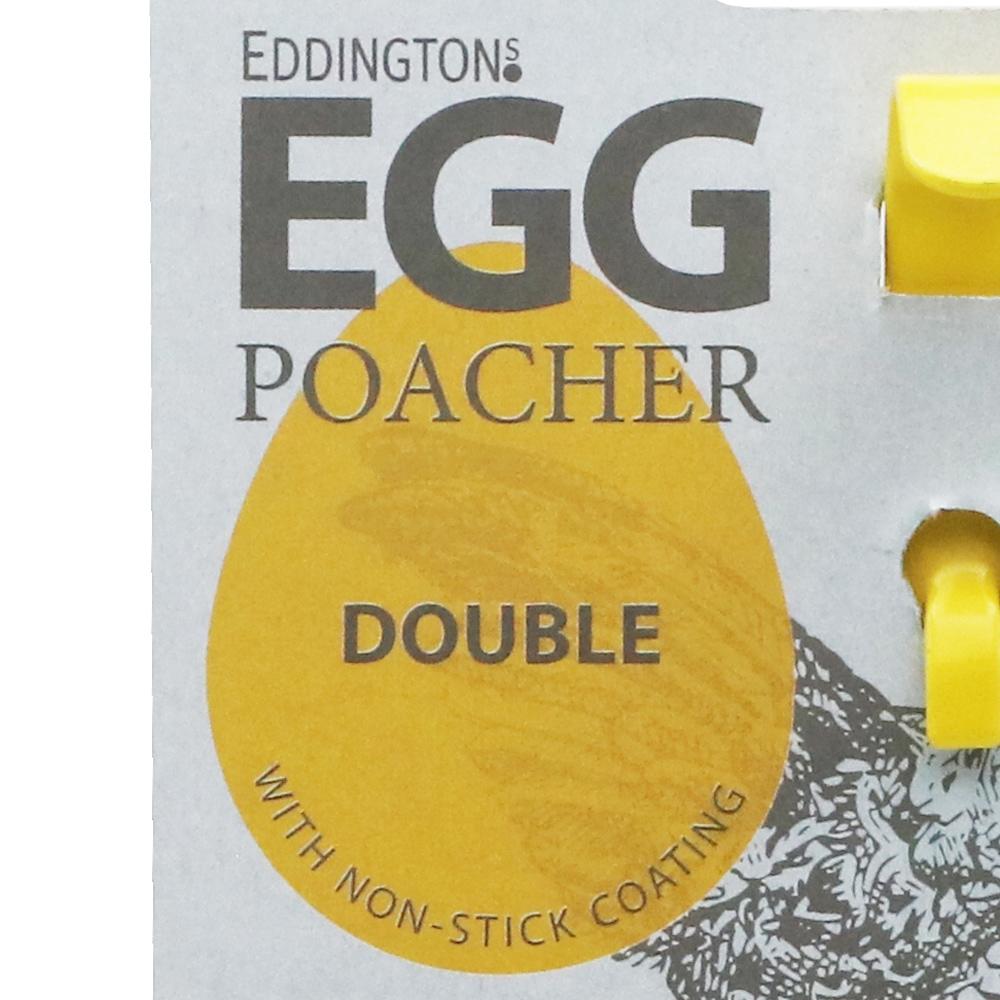 View 5 Eddingtons Double Egg Poacher in Yellow Metal with Non Stick Coating 3120103
