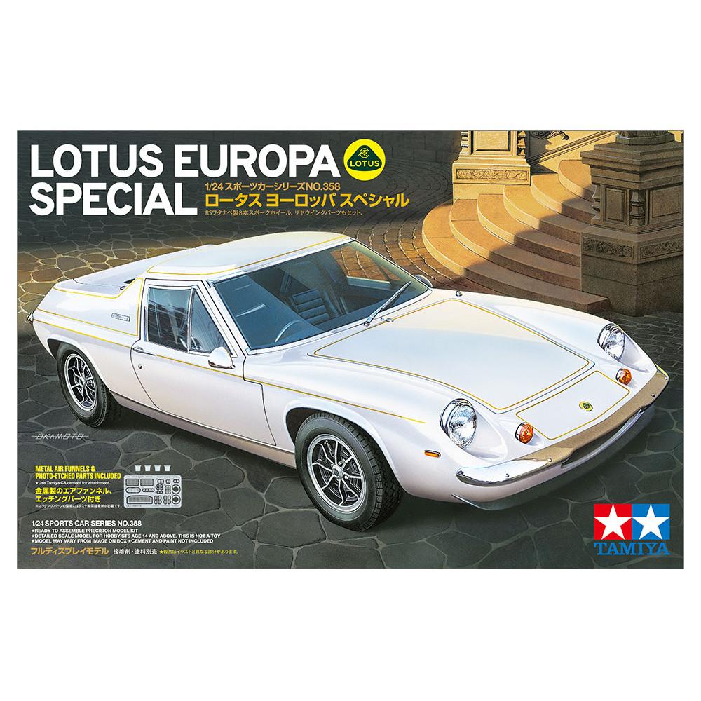 Tamiya Lotus Europa Special Car plastic Model Kit Scale 1:24 24358