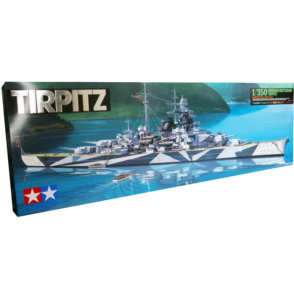 Tamiya German Battleship Tirpitz Model Kit Scale 1/350 78015