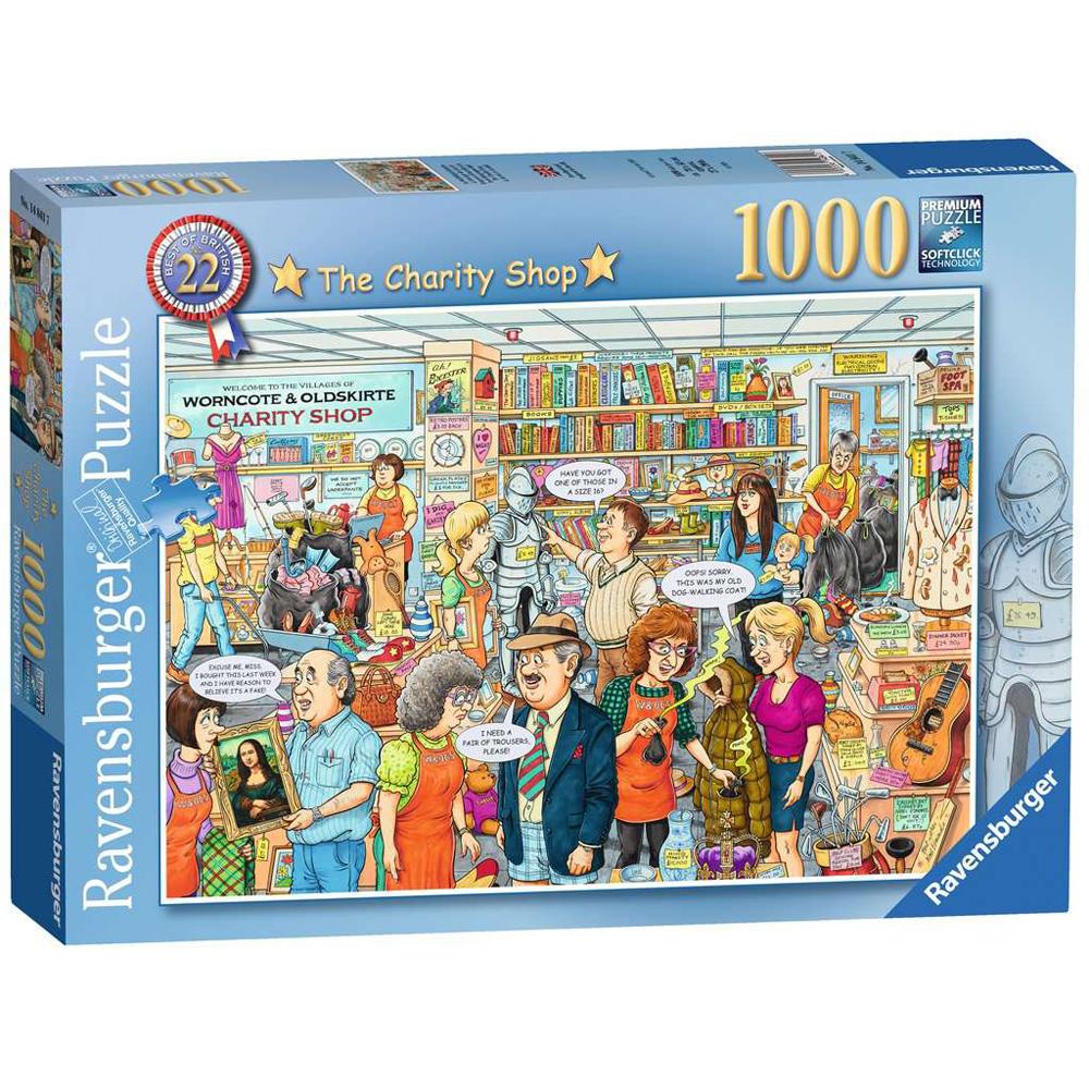 Ravensburger Best of British No.22 The Charity Shop 1000 Piece Jigsaw Puzzle R14841