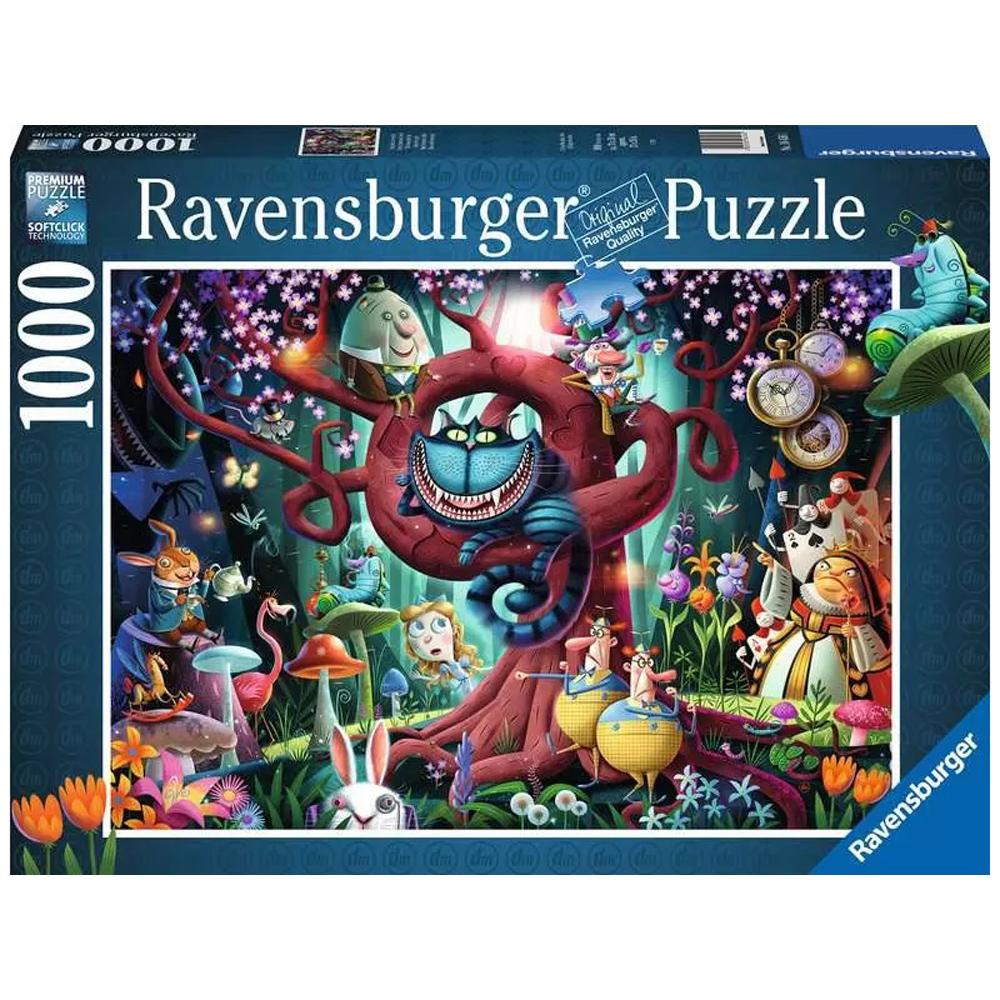 My original art for Ravensburger Alice in Wonderland puzzle (1000