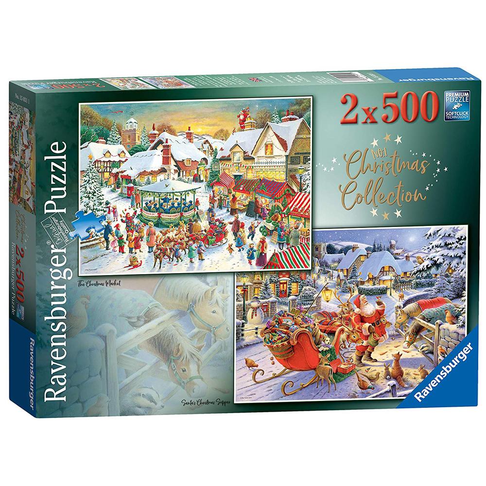 Ravensburger No.1 Christmas Collection 2 x 500 Piece Jigsaw Puzzle R15031