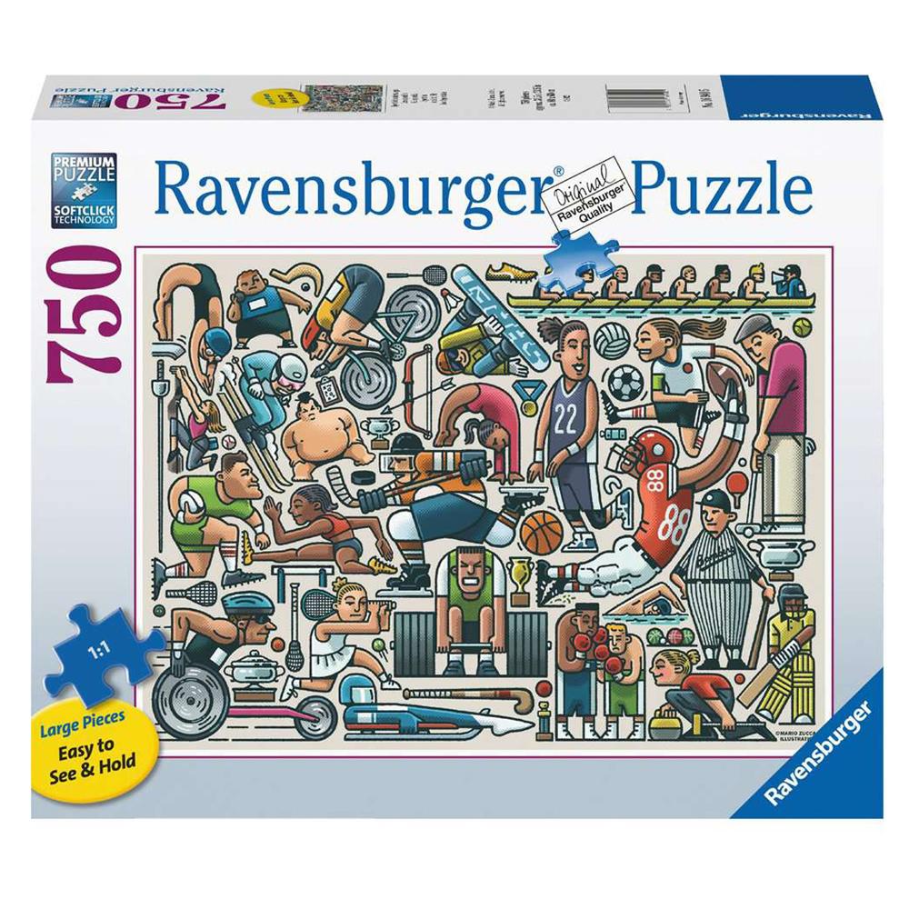 Ravensburger Athletic Fit 750 Piece Jigsaw Puzzle 16940
