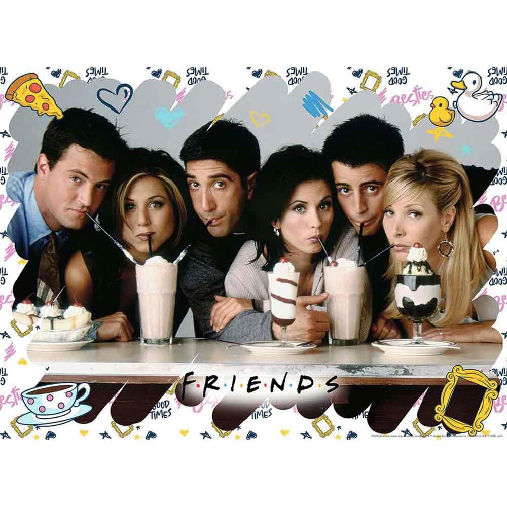 View 2 Ravensburger FRIENDS I'll Be There For You 500 Piece Jigsaw Puzzle 16932
