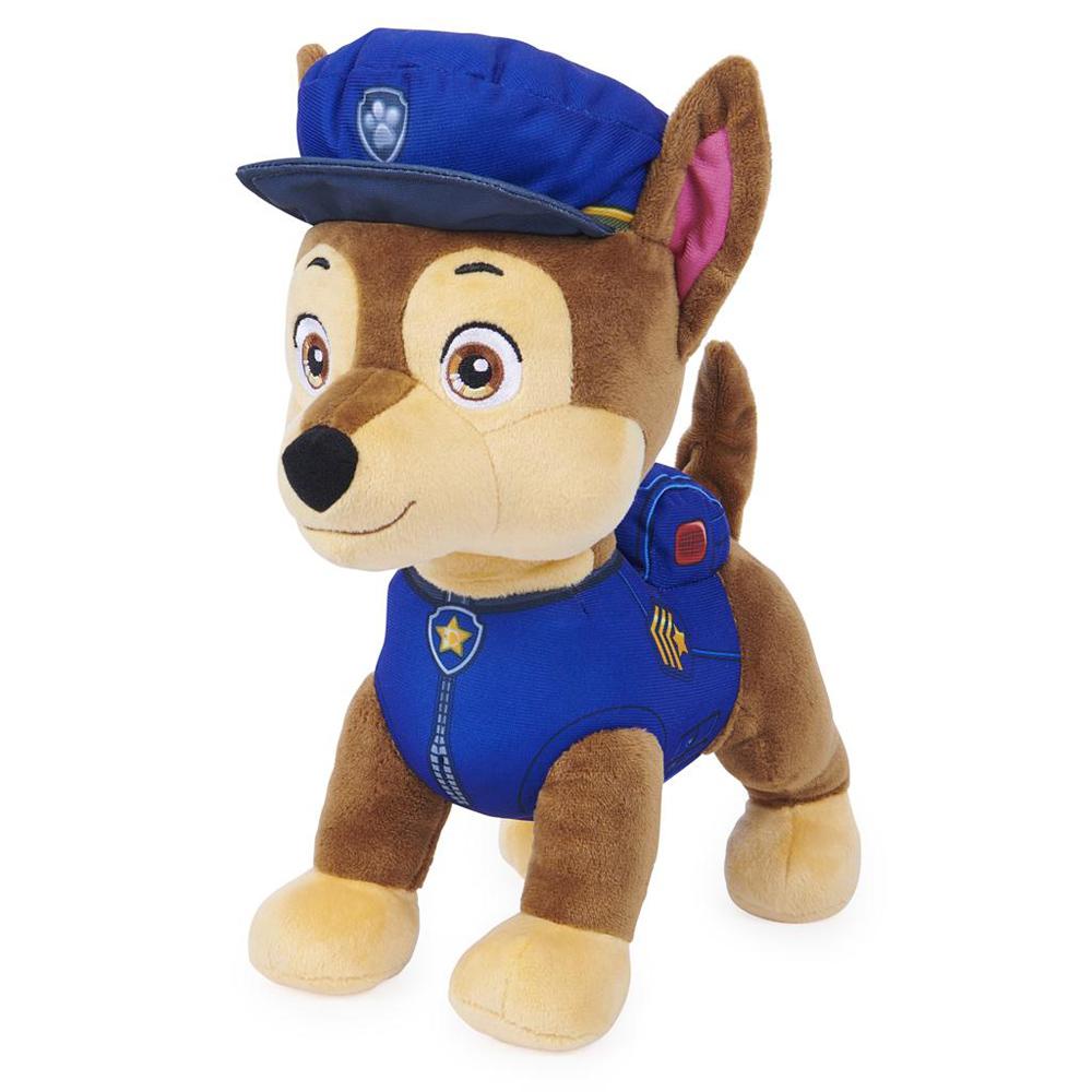 View 2 PAW Patrol Chase Plush Talking Interactive Soft Toy 30cm Tall for Ages 3+ 6063790