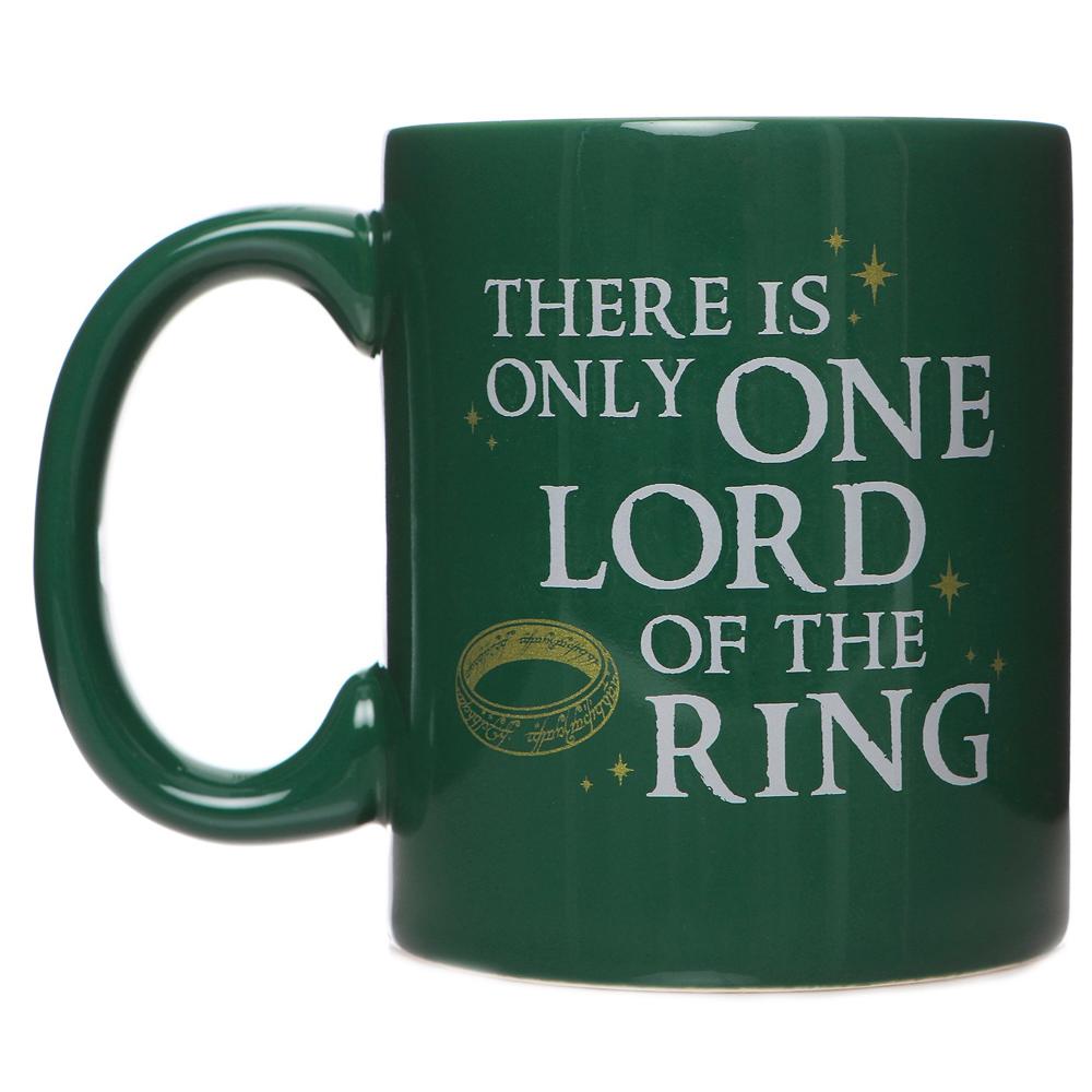 View 3 The Lord of The Rings Only One Lord 350ml Stoneware Mug BOXED MUGBLOTR02