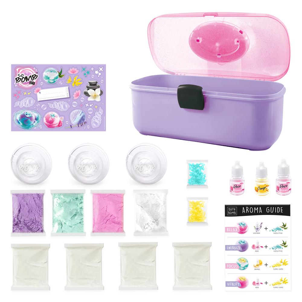 So Bomb DIY Aroma Scented Bath Bomb Making Kit 3 Pack for Ages 6+