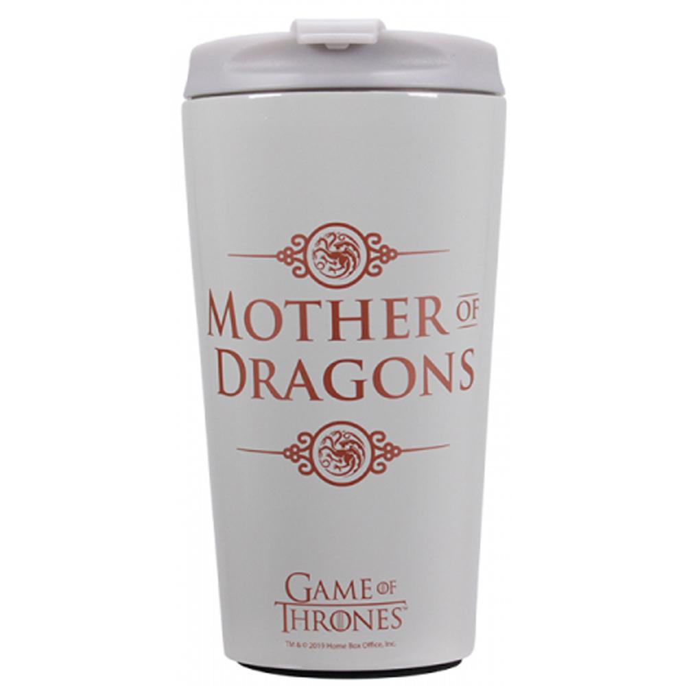 View 2 Game of Thrones Mother of Dragons Stainless Steel 300ml Travel Mug MUGTGT06