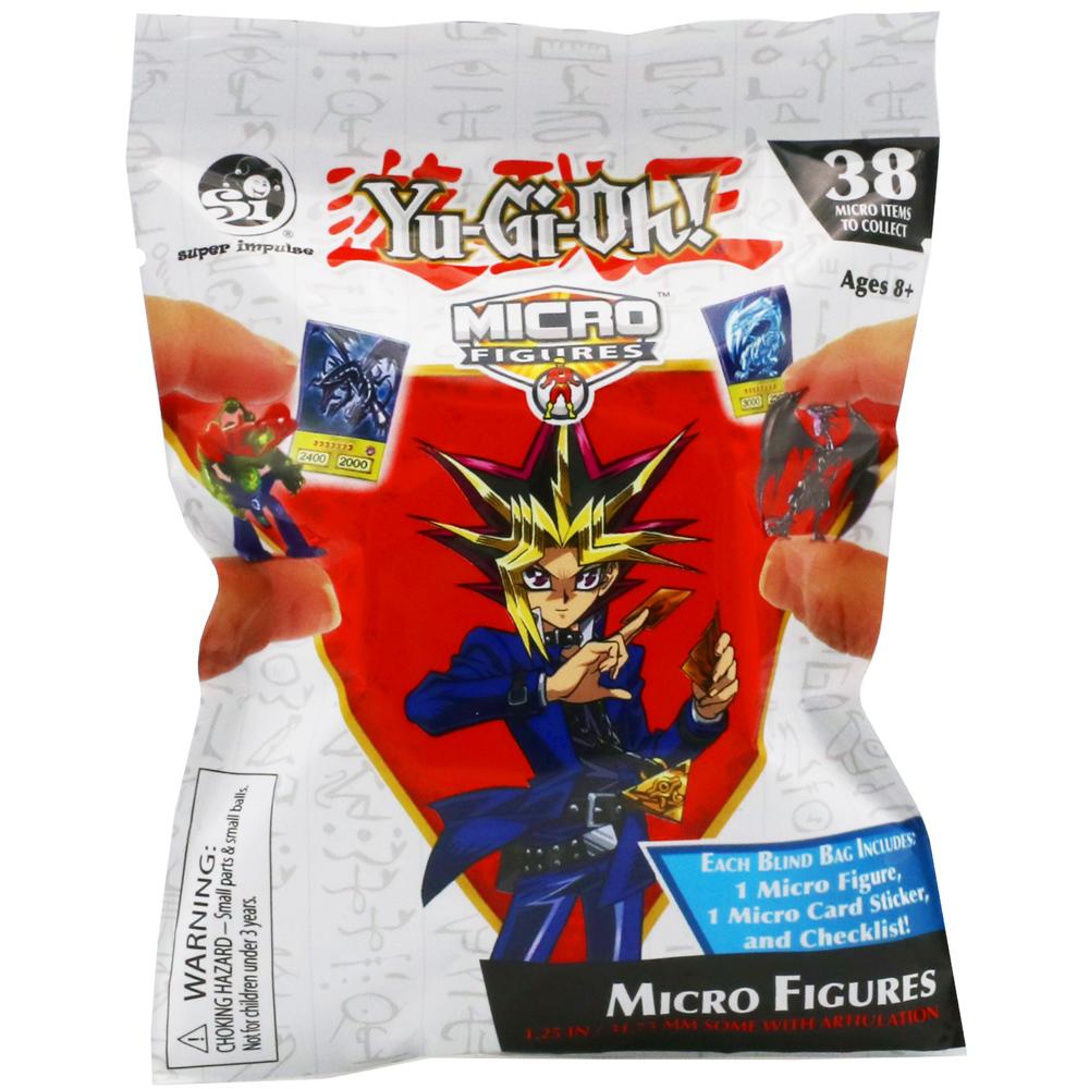 Yu Gi Oh Micro Figure Blind Bag Collectable Toy with Card Sticker for Ages 8+ 0YU-5510