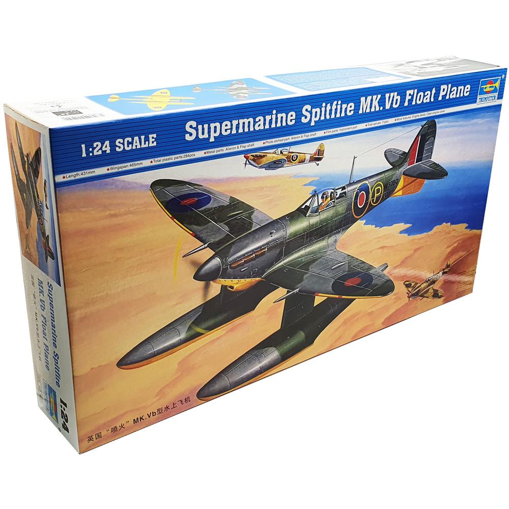 Trumpeter Supermarine Spitfire Mk.Vb Float Plane Model Kit Scale 1/24 02404