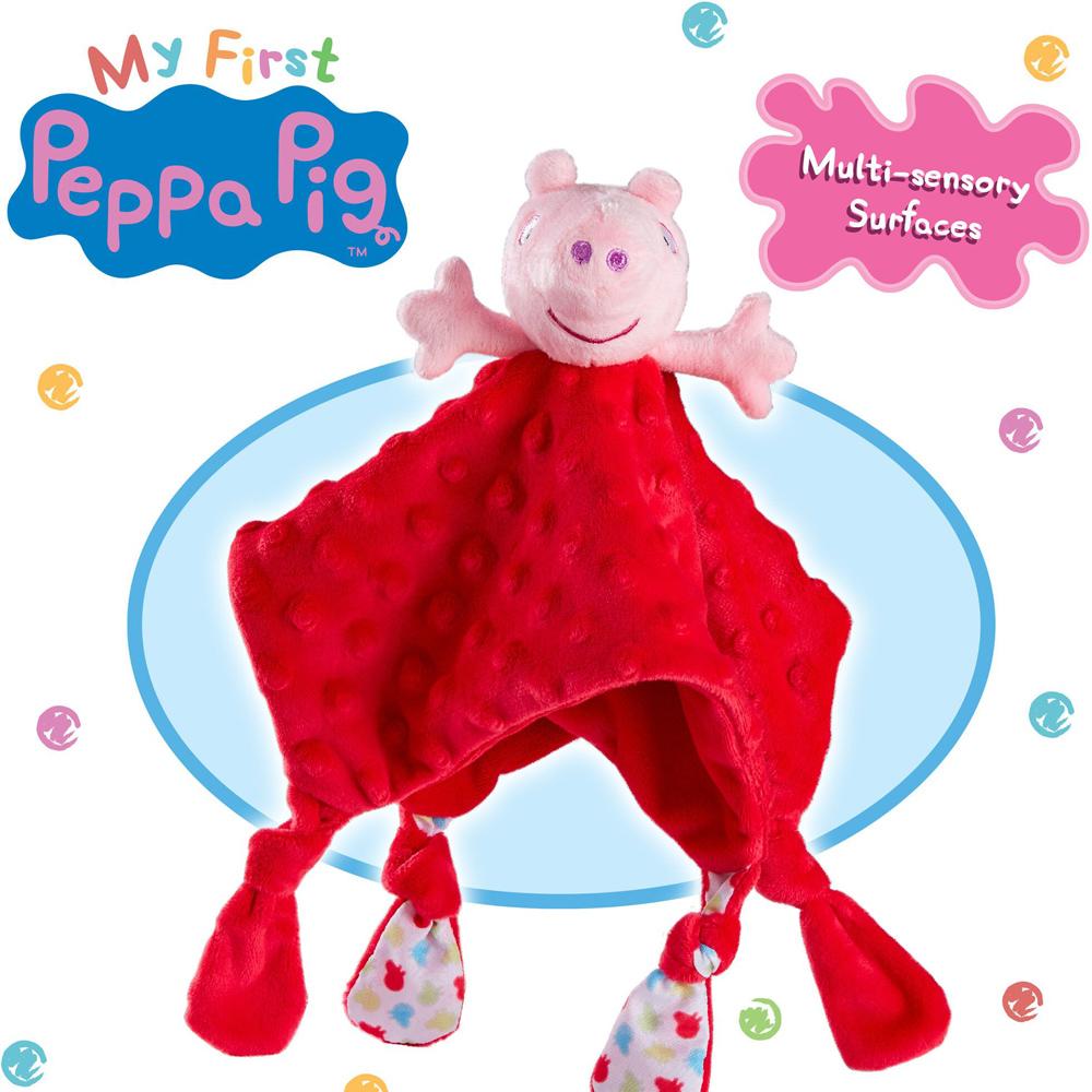 View 3 My First Peppa Pig Peppa Supersoft Blanket 07424