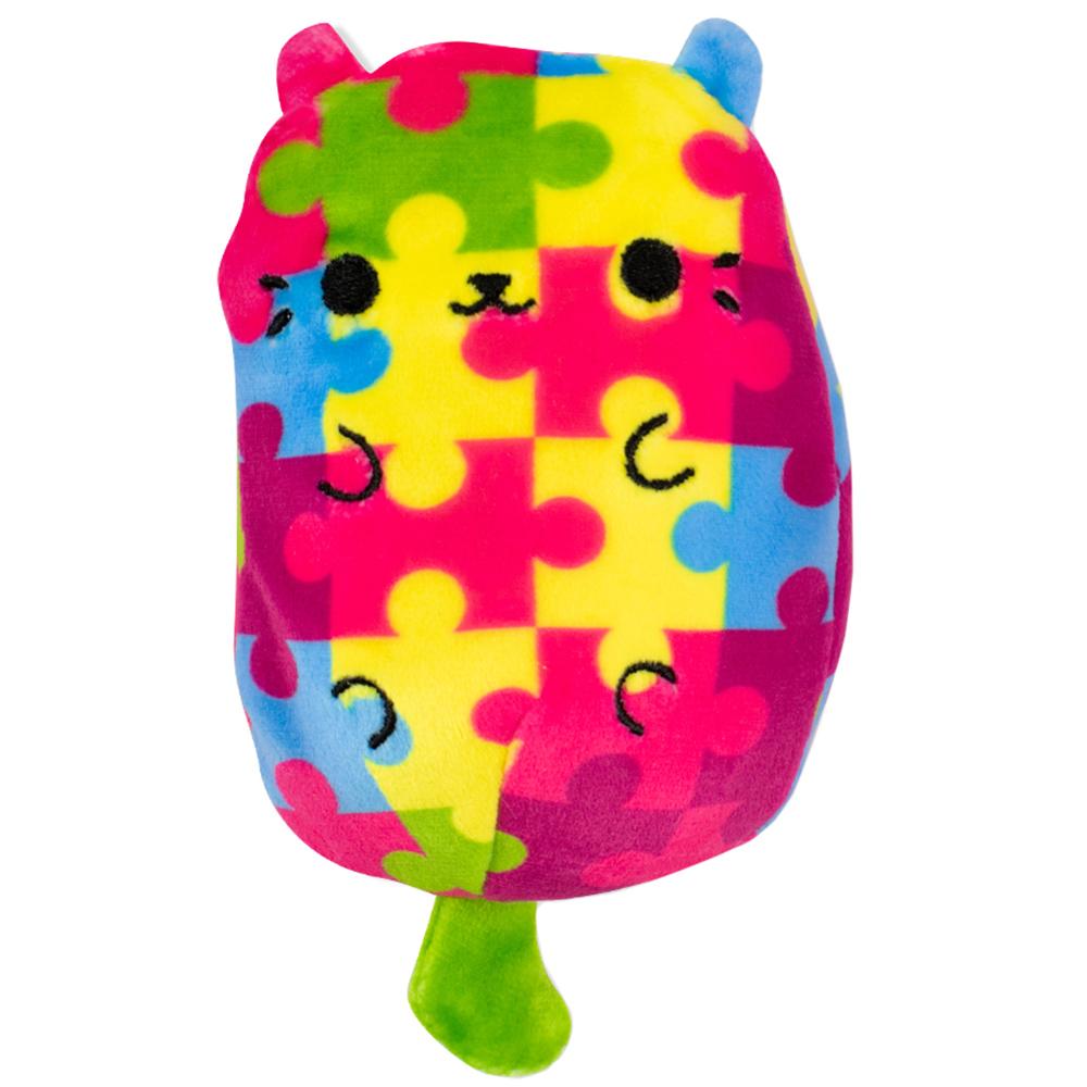 Cats vs Pickles Bean Bag Character PUZZLE PUSS #019 Soft Plush Toy CVP1000S-PUZZLE-PUSS