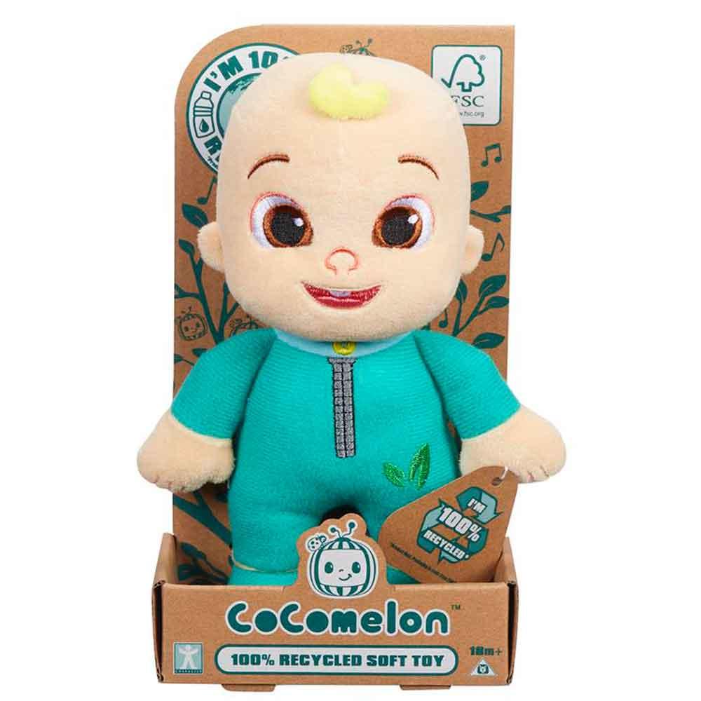 Cocomelon JJ in ROMPER SUIT 100% Recycled Soft Plush Toy 07601-ROMPER