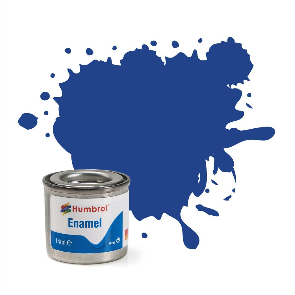 Humbrol Enamel Matt Finish Paint - Blue 25 A0271