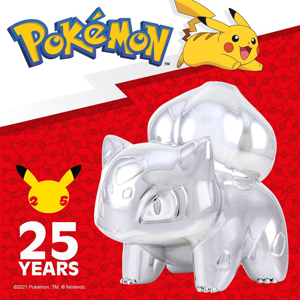 Pokémon figurine Funko POP! Animation Vinyl Bulbizarre Silver 25th  Anniversary Special Edition 9 cm