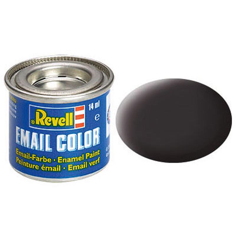 Revell ENAMEL Solid MATT - Tar Black 06 RV32106