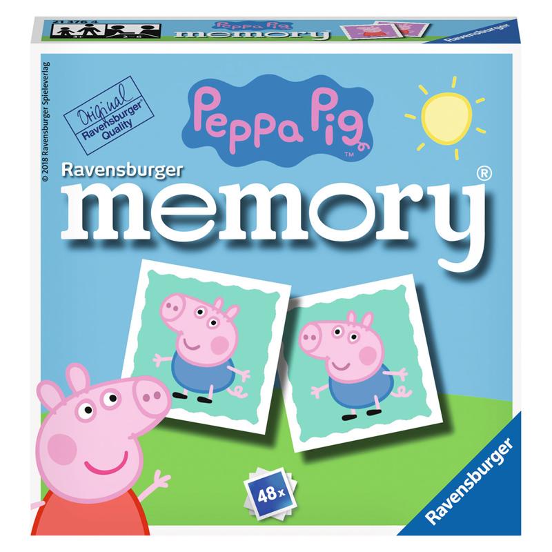 Ravensburger Peppa Pig MINI MEMORY Picture Card Game 21376