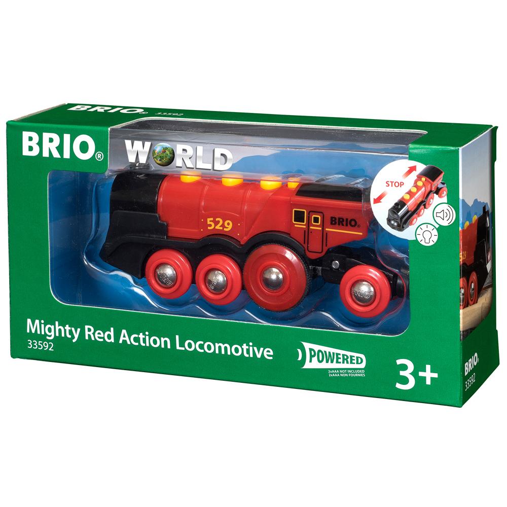 Brio Mighty Red Action Locomotive BRI-33592